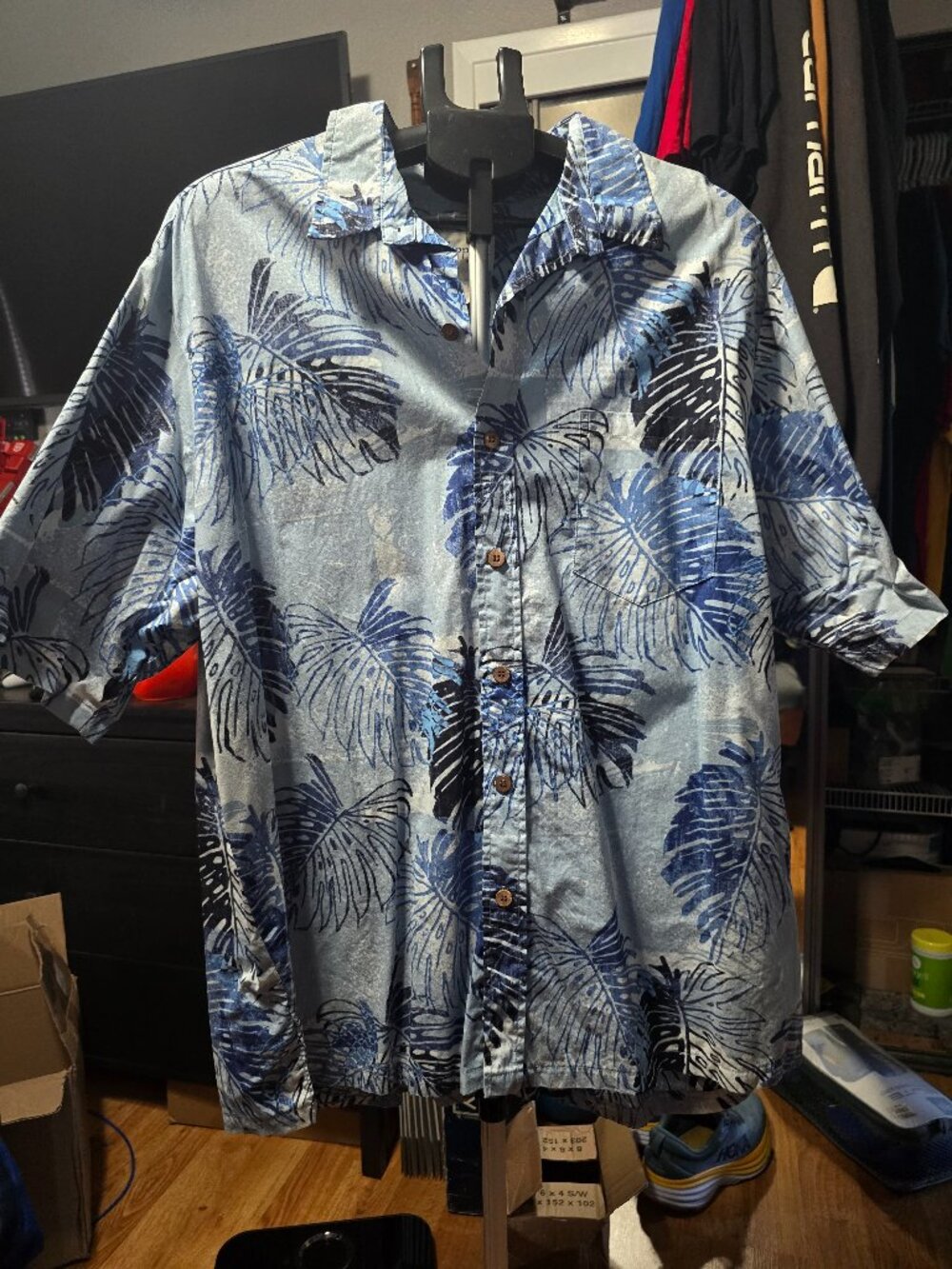 Blue Hawaiin Shirt 3XL